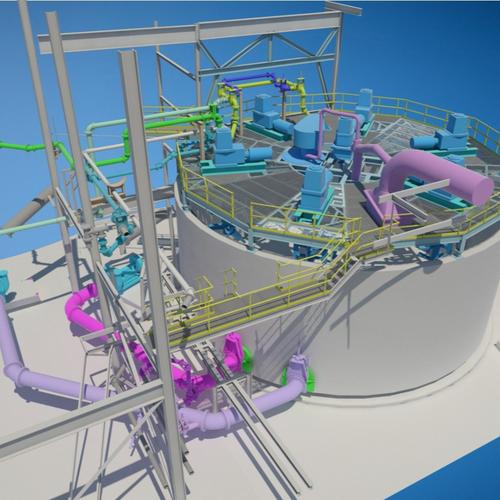 宁瑞计量3d激光扫描在工厂bim和信息技术
